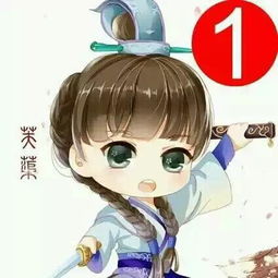 《古劍奇譚》卡通頭像與數(shù)字“99”的動漫設計制作